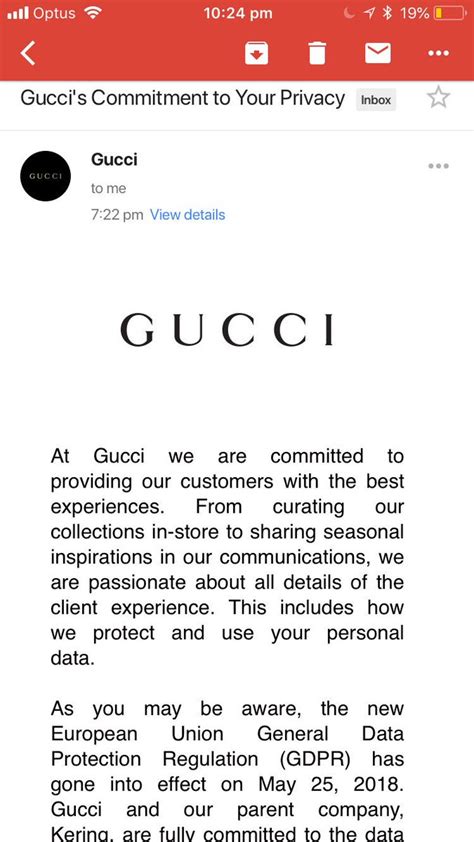 gucci check order status|Gucci complaints.